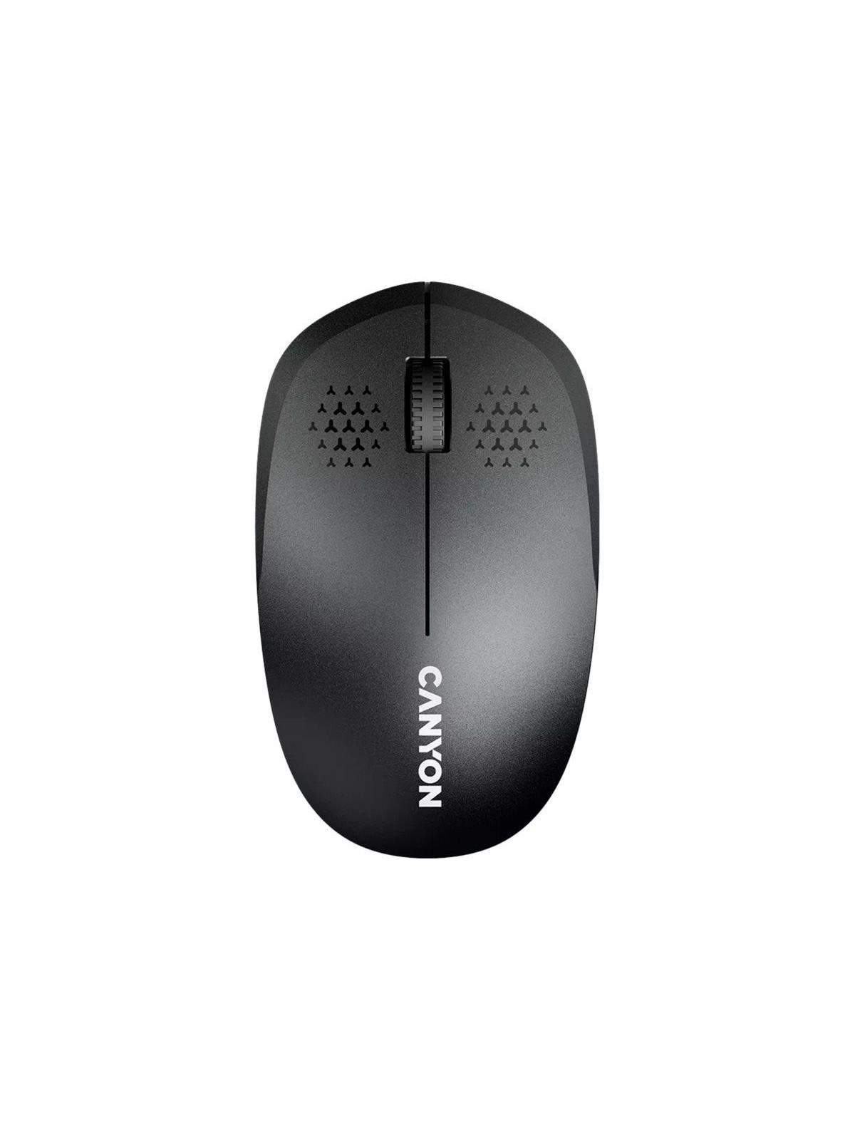 Canyon MW-04 - mouse - Bluetooth 5.0 - black - Maus (Schwarz)