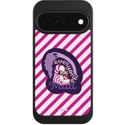 Nivocase Hülle für Google Pixel 11 Handyhülle NIVOcore Case Schwarz Alice im Wunderland Disney Grinsekatze (Google Pixel 11), Smartphone Hülle, Schwarz