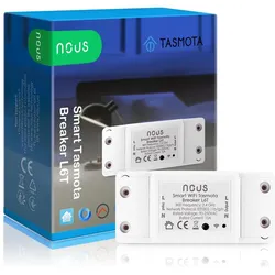 Nous, Aktor, L6 Schaltaktor WLAN Tasmota 1 Kanal / 10A / f?r Zwischendecke (Schaltaktor)