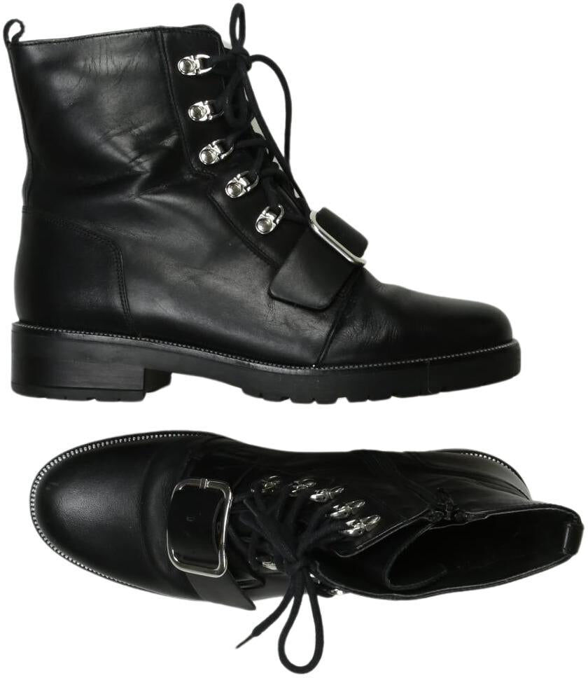 5th Avenue Damen Stiefelette, Schwarz, Gr. EU 39, Leder - Second Hand