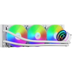 Mars Gaming Kit Watercooling AIO ML-One RGB - 360mm (Blanc), CPU Wasserkühler, Weiss