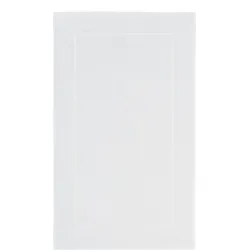 London Badezimmer-Teppich 60 x 100 cm weiß
