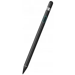 Riff Rechargeable Superfine Stylus Pen with High sensivity 1.4mm Black, Stylus, Schwarz