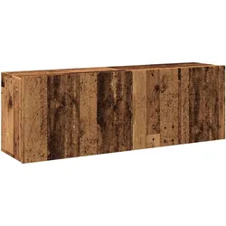 vidaXL TV-Wandschränke 2 Stk. Altholz-Optik 60x30x41 cm