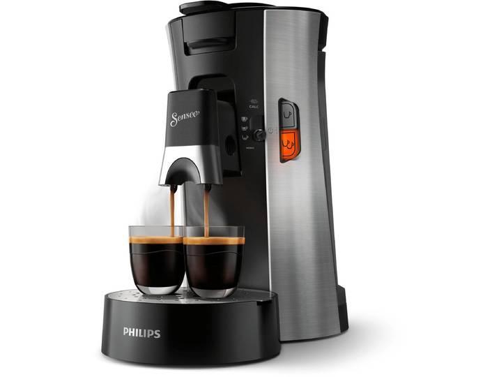 Philips Senseo Select Koffiepadmachine CSA250/10 - Keuze uit 1 of 2 Kopjes - Instelbare Intensiteit - Automatische Uitschakeling - Zwart