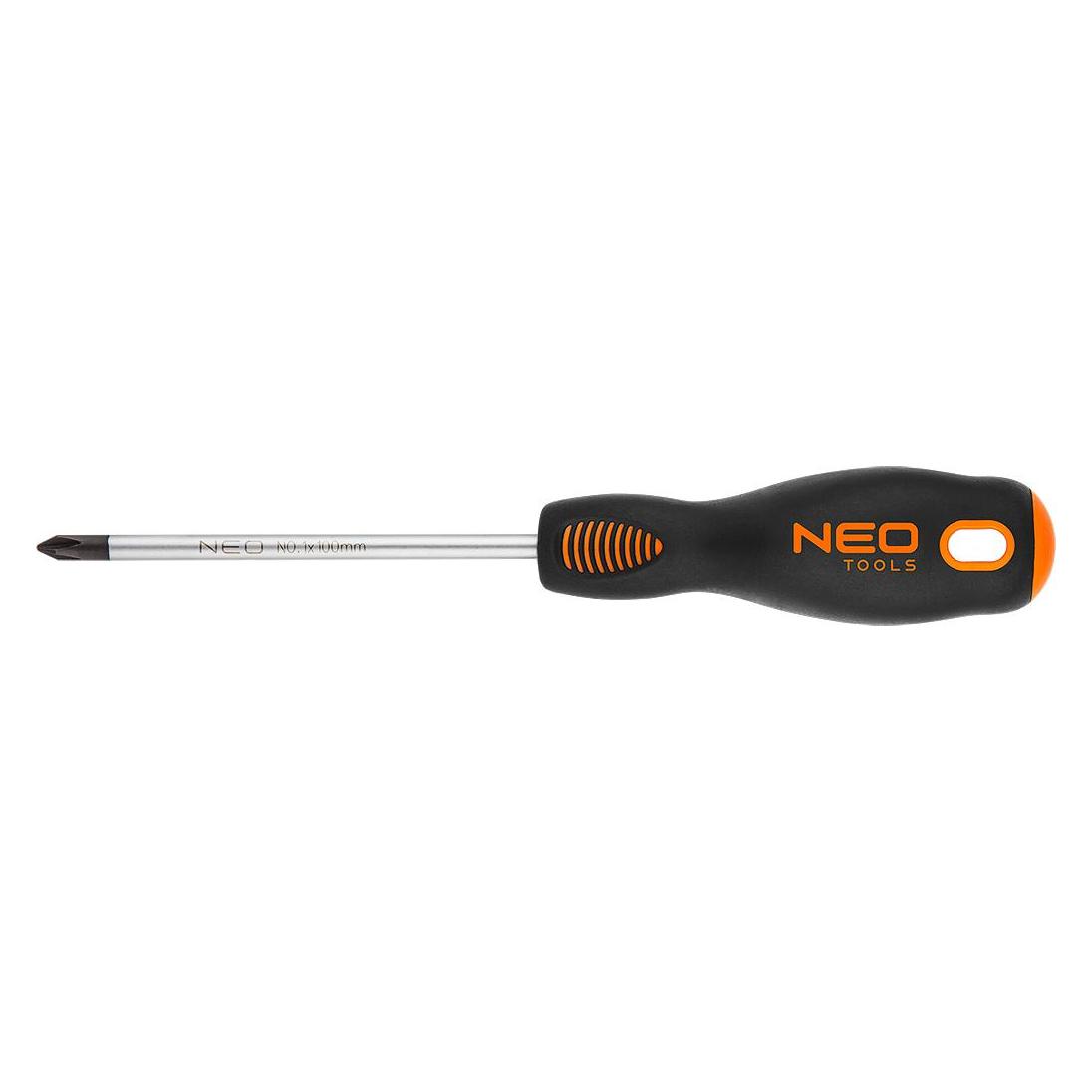 Neo Kreuzschraubendreher PH1 x 100 mm, S2 (04-022)