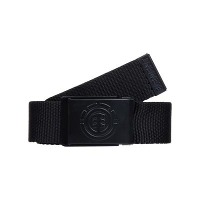 Stoffgürtel ELEMENT "Icon Webbing", Herren, schwarz (flint schwarz), Obermaterial: 100% Polyester., Gürtel Stoffgürtel
