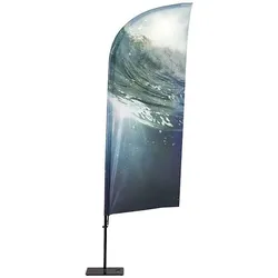 Showdown Displays Fahnenmast »Beachflag Alu Wind 205 cm« - ohne Bezug