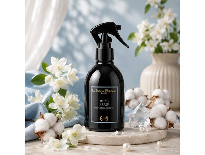 COLLECTION PLATINIUM Spray Textile Musc Frais 250ml