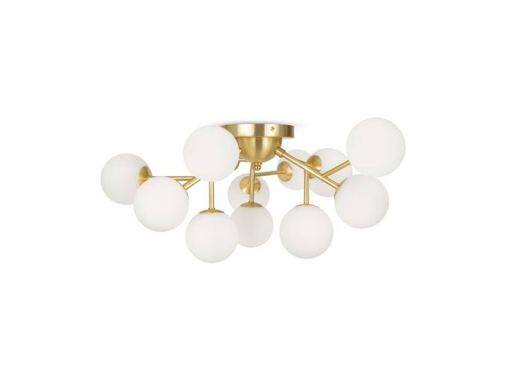 Deckenleuchte Dallas Messingfarben max. 28 Watt Deckenlampe