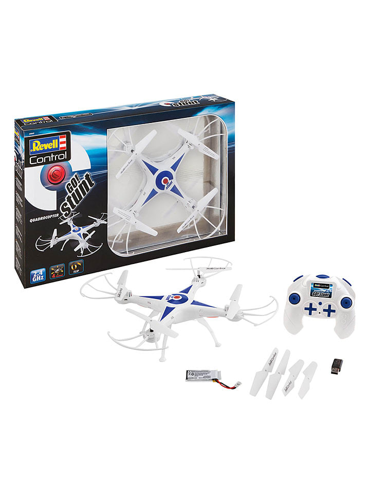 Revell Ferngesteuerter Quadrocopter "Go! Stunt" - ab 14 Jahren - onesize