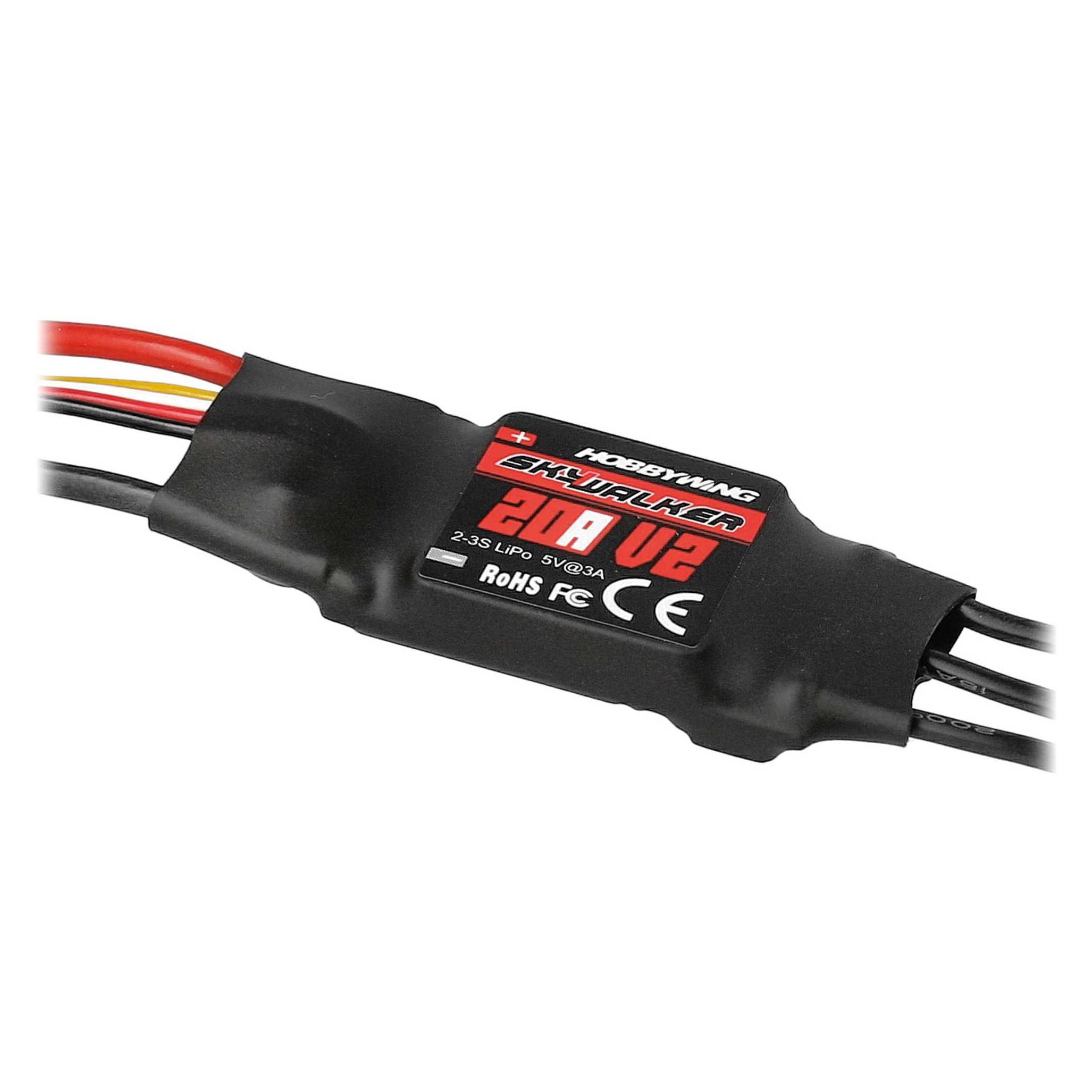 Hobbywing Skywalker V2 20A 2-3S, 2A BEC (HW30205200)