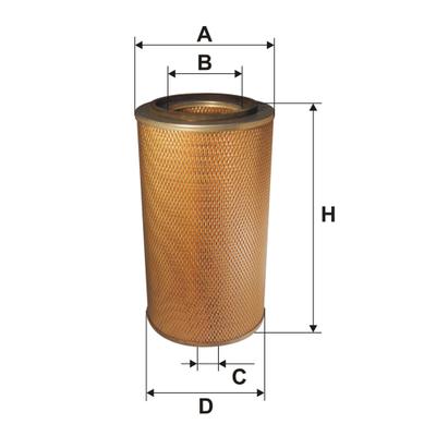 FILTRON Luftfilter AM 431 für Ford Iveco LAMBORGHINI