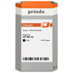 Prindo, Druckerpatrone, kompatibel mit HP 963 (BK)