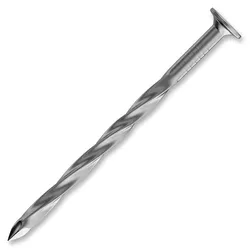 HASPL Schraubnagel, Flachkopf, Stahl blank, 3,1 x 60 mm, 5 kg