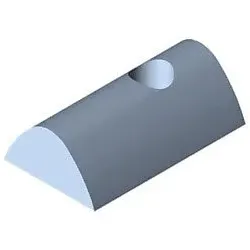 item Nutenstein 8 verzinkt, Stahl M5 0.0.420.05