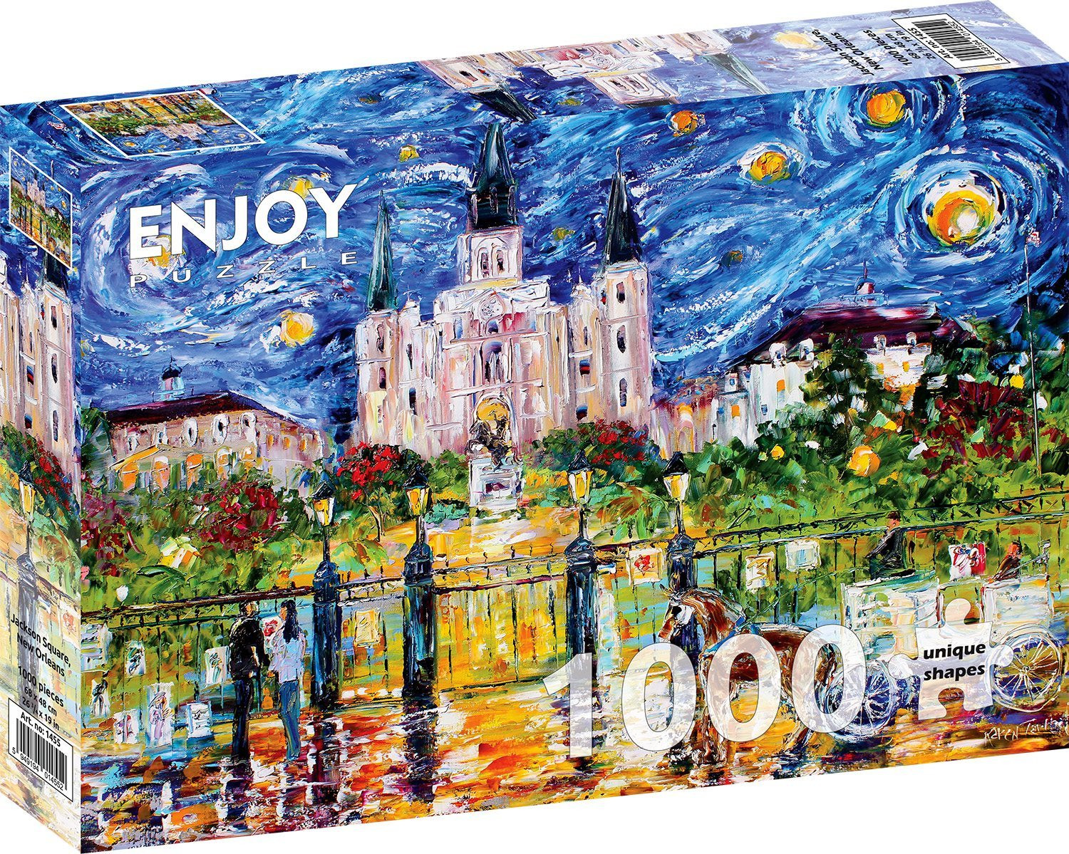 ENJOY Puzzel Jackson Square New Orleans 1000 stukjes
