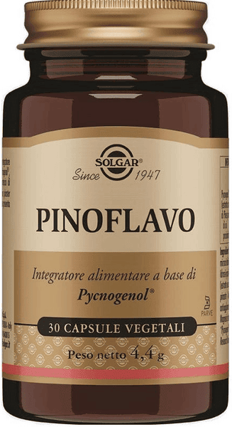 Solgar Pinoflavo Integratore Antiossidante 30 Capsule