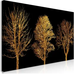 Artgeist, Bilder, Golden Forest (1 Part) Wide (120 x 60 cm)