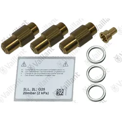 Düsenwechselsatz, 3 Düsen-D 2,80 Vaillant-Nr. 200196