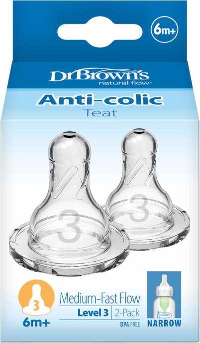 Dr. Brown's Stufe 3 Trizeps +6 Monate 2 Einheiten 2 Units