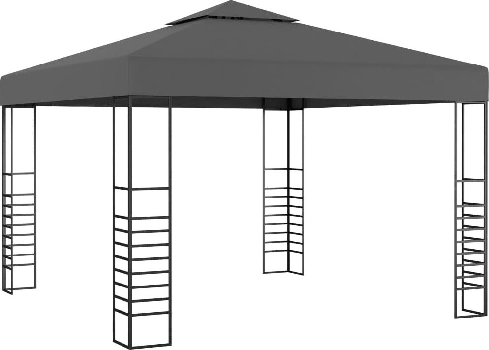 Syfax Tuinpaviljoen antraciet 3x3 m