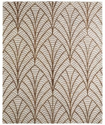 Grand Bazaar Esser Hand Tufted Ikat Modern Area Rug