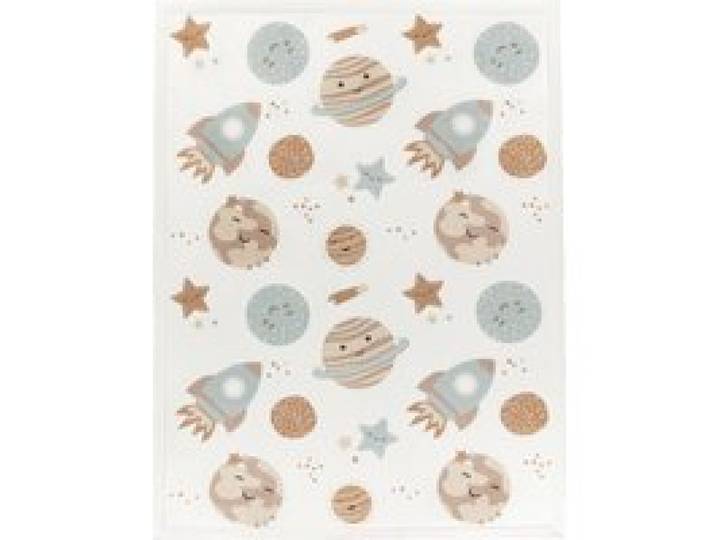 Tapis pour enfant lavable Emilio multicolore 120x160 cm