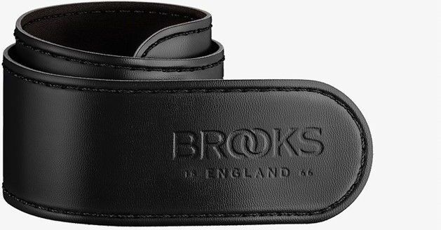 Brooks Mat Læder Buksestrap Sort