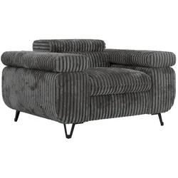 SESSEL PETER 1 - Grau Cord