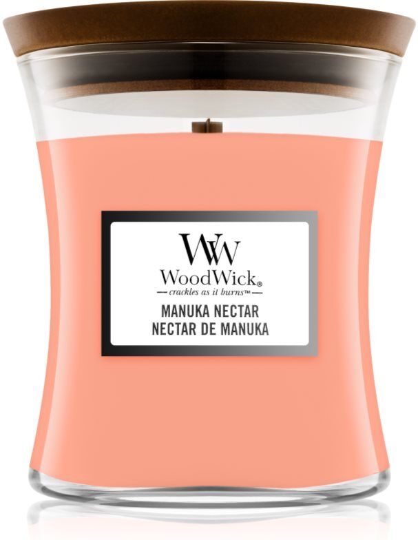 Woodwick Manuka Nectar bougie parfumée 275 g