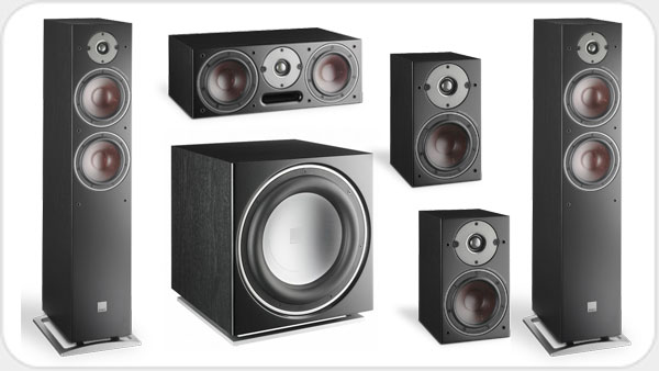 Dali Oberon Surround 7 Heimkinosystem 5.1 *walnuss* DA5110955