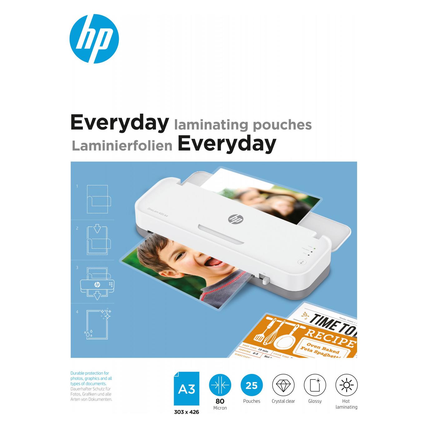 HP Everyday (A3, 25 Stk., 80 µm) (9152)