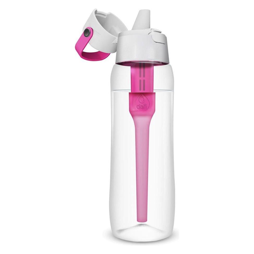Dafi SOLID 0 7 l Flasche mit Filterpatrone (rosa) (0.70 l) (POZ03261)