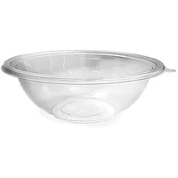 VEPATIM 50x Salatschalen rund O 19,9 cm PREMIUM klar  750 ml (PET)