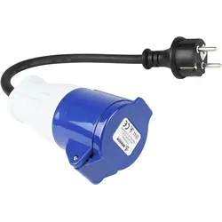 Benson, Netzstecker + Netzkupplung, CEE-Adapterstecker