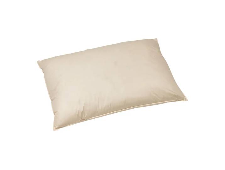 Kopfkissen Luna-Bio-Daune, Johann Jakob, beige, organic Baumwolle