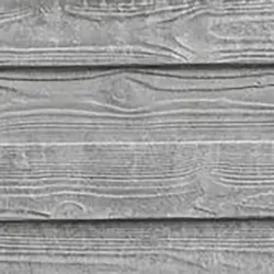Beckers Betonzaun Standard Motiv Elegant grau Holzoptik