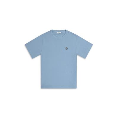 T-Shirt 883POLICE "883 Police DOVER T-SHIRTS", Herren, Gr. M, blau (soft chambray), 95% Baumwolle, 5% Elasthan, bedruckt, normal, Rundhals, Shirts T-Shirt