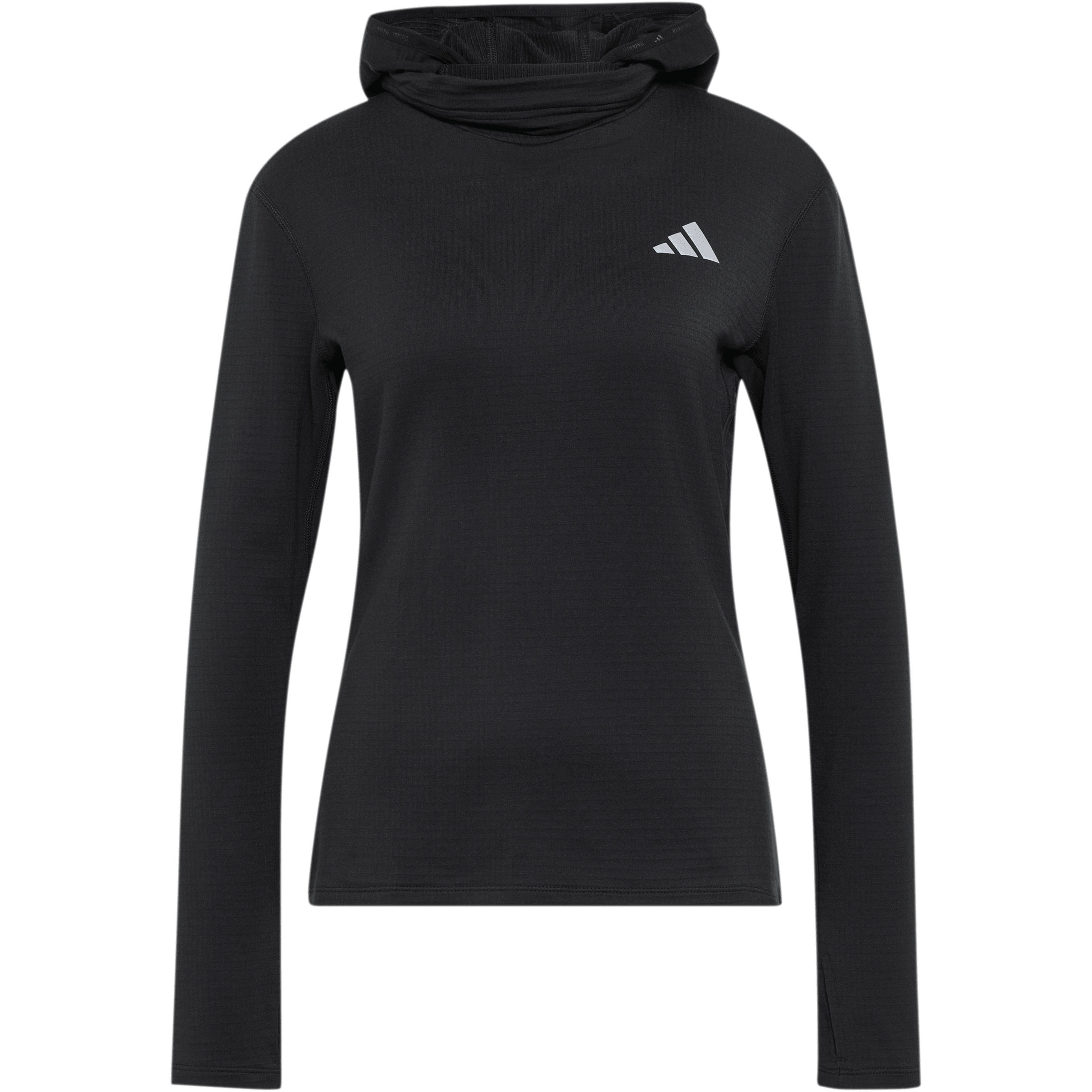 adidas Essential Running Winterized Damen Hoodies schwarz Größe XS Laufen | Trailrunning Schnell trocknend