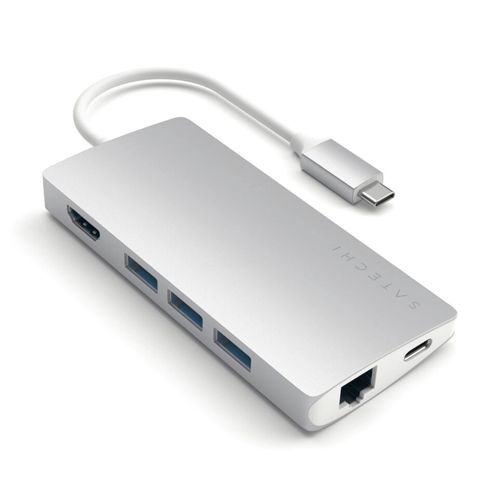 Satechi Type-C Multi-Port Hub 4K Ethernet V2 silver