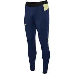 hummel hmlBLAZE 2.0 Trainingshose Herren 7892 - marine/shadow lime XXL