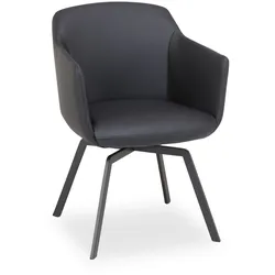 Armlehnstuhl ROLF BENZ 640 (BHT 58x83x60 cm) - BHT 58x83x60 cm