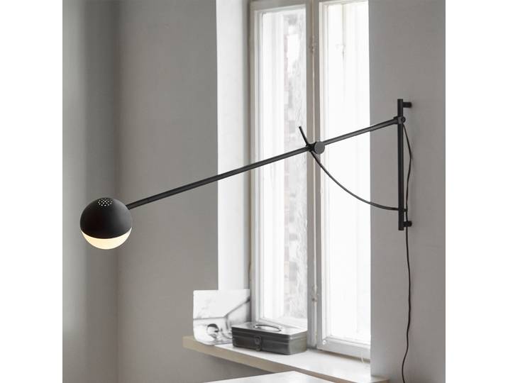 Balancer Wandleuchte Black - Northern - Wohnzimmer - Design - Metall - Einflammig