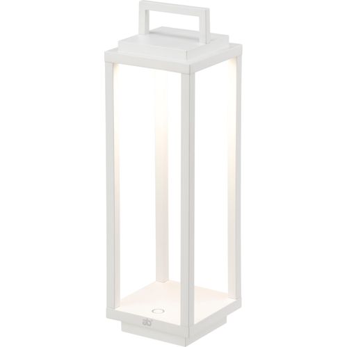 ab+ by Abert Resort tragbare Tischleuchte weiss