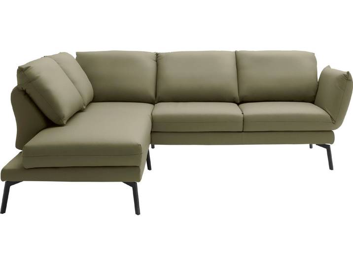 SCHÖNER WOHNEN-Kollektion Ecksofa Spin, Multifunktionssofa, bequem und hochwertige Verarbeitung, L-Form, Drehsitz-Funktion, USB-Anschluss, Armlehnfunktion, Rückenverstellung