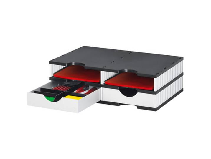 Station de classement styrodoc duo, 4 compartiments,