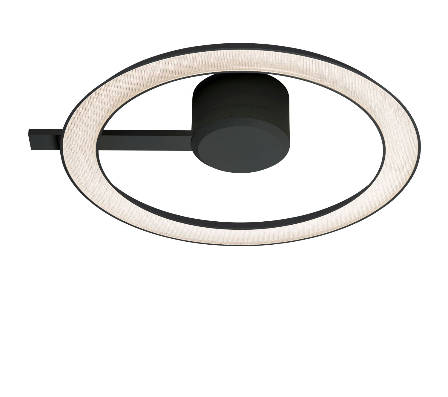 Oligo LED-Deckenleuchte YANO 40cm schwarz (direkt) 41-831-20-23/23 4035162339312