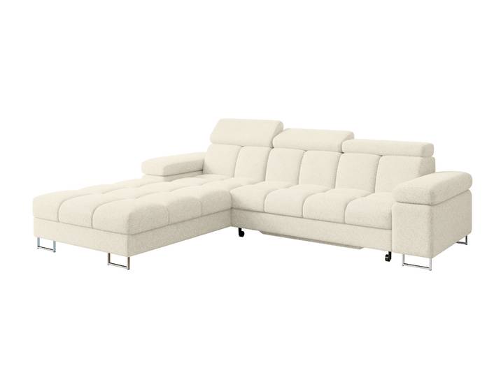 Ecksofa COMA L Creme - Bosco 04