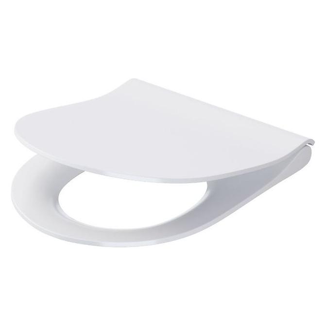 Cersanit WC-Sitz City oval mit Absenkautomatik und Quick-Release weiss (K98-0146)